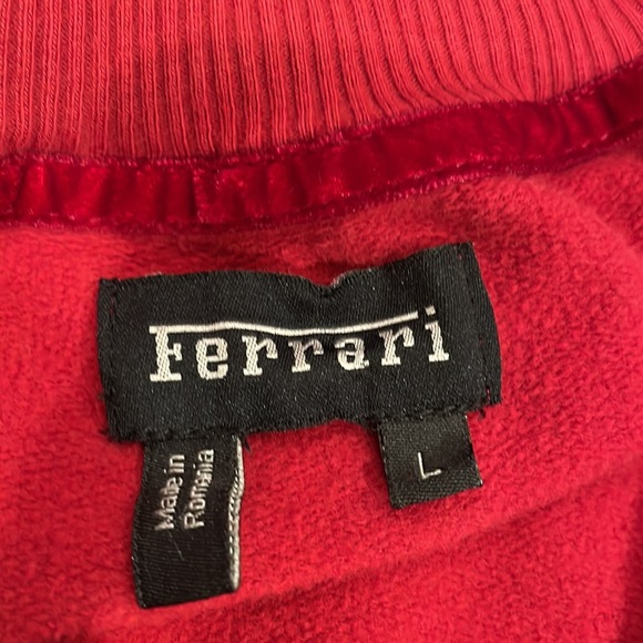 Official Vintage Red Ferrari Lightweight Jacket - Picture 6 of 7